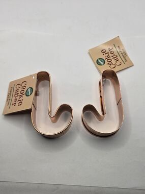 WILTON SOLID COPPER Candy Cane COOKIE CUTTER